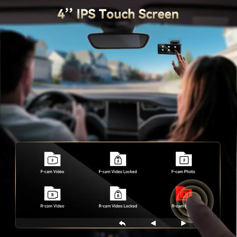 F77 STARVIS 2 4K+4K Dual IMX678 Wi‑Fi Dash Cam - Image 10