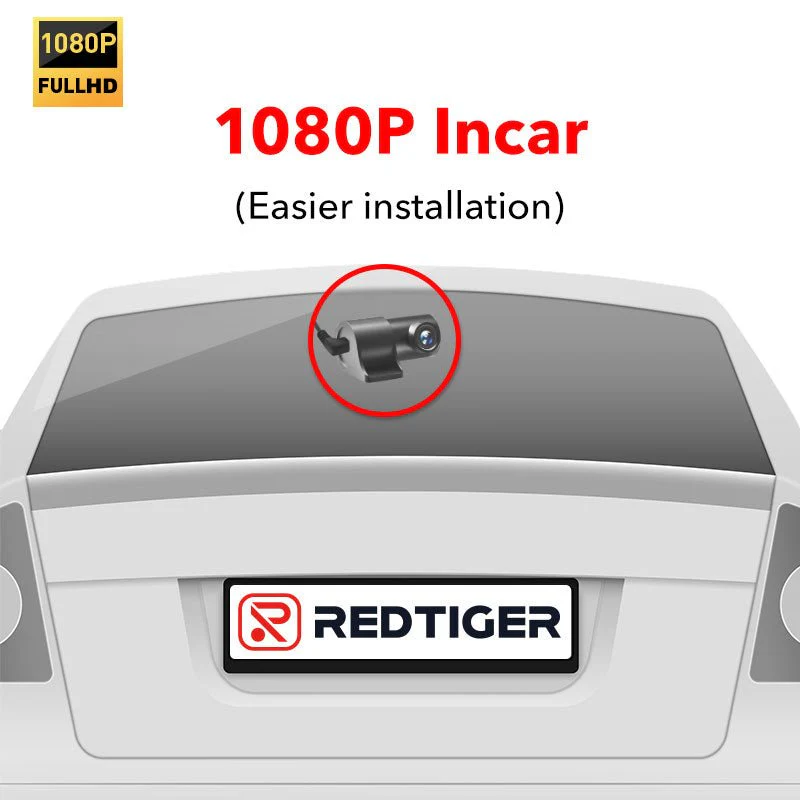 REDTIGER Dash Cam for Cars, 4K/2.5K Full HD Car Camera Dash Cam, 3.16” IPS Screen Dash Cam, Dashcam Built-in Wi-Fi GPS, Night Vision, Loop Recording, Vehicle, Parking Mode, Free 32GB Card - Image 3