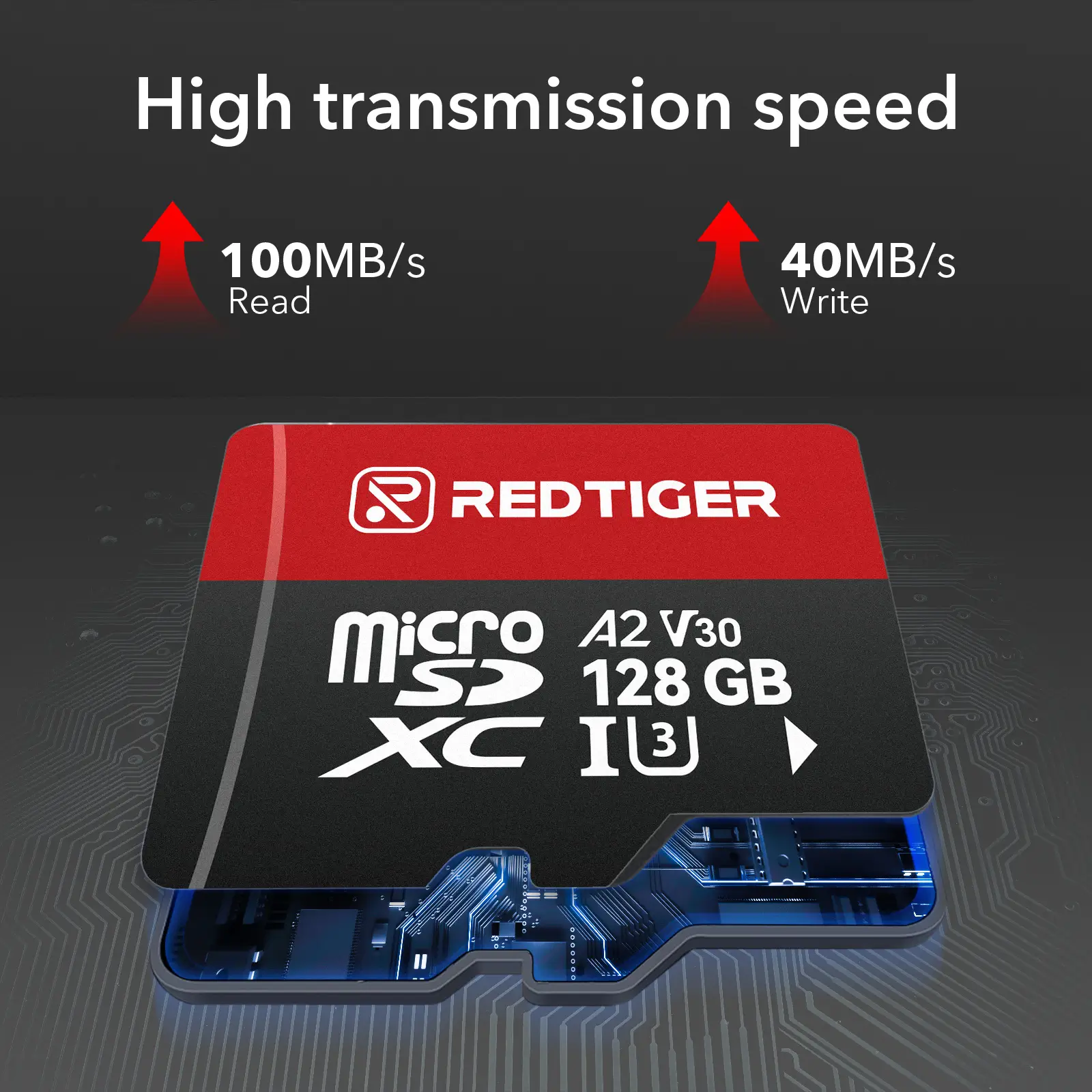 Redtiger 128GB SD Card For Dash Cam Class 10 U3 - Image 4