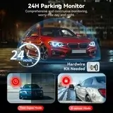 REDTIGER 4K Front and Rear Dash Cam, STARVIS 2 Sensor, 4K/2.5K+1080P Dual Dash Dam, Built-in WiFi & GPS, 3.18-inch IPS Screen, 170° Wide Angle, Parking Mode, 64GB card - Image 7