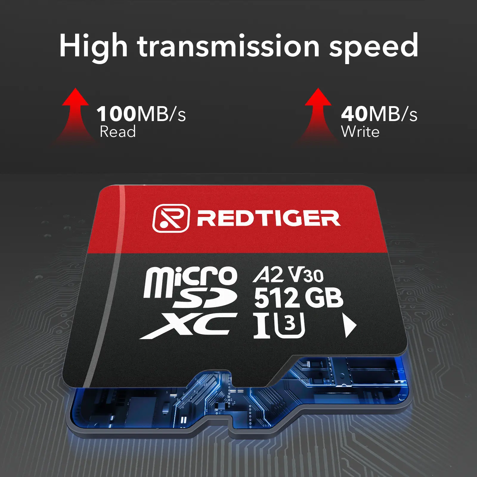 Redtiger 512GB SD Card For Dash Cam Class 10 U3 - Image 4