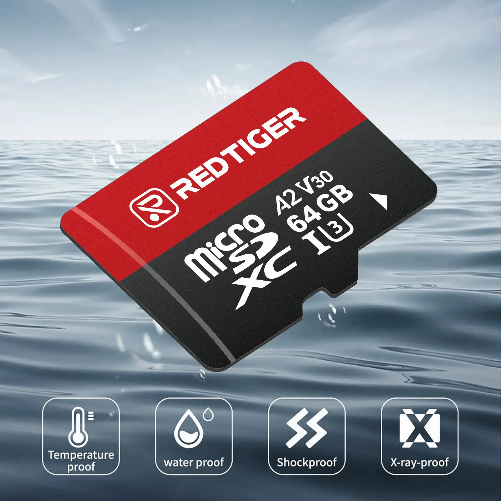 Redtiger 64GB SD Card For Dash Cam Class 10 U3 - Image 3