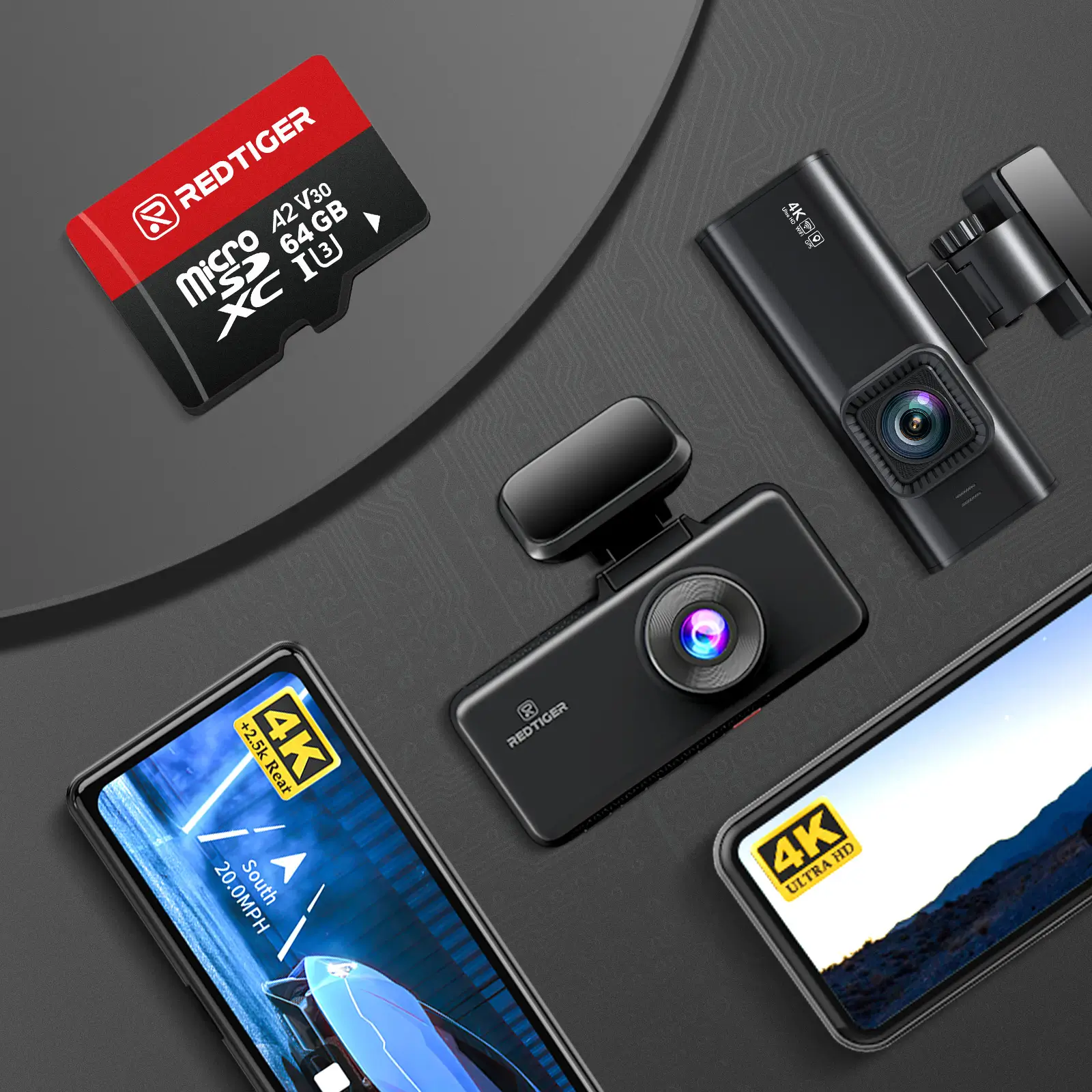 Redtiger 64GB SD Card For Dash Cam Class 10 U3 - Image 6