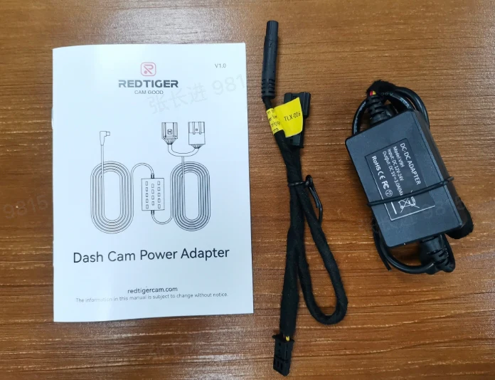 Redtiger Dash Cam Power Adapter cable
