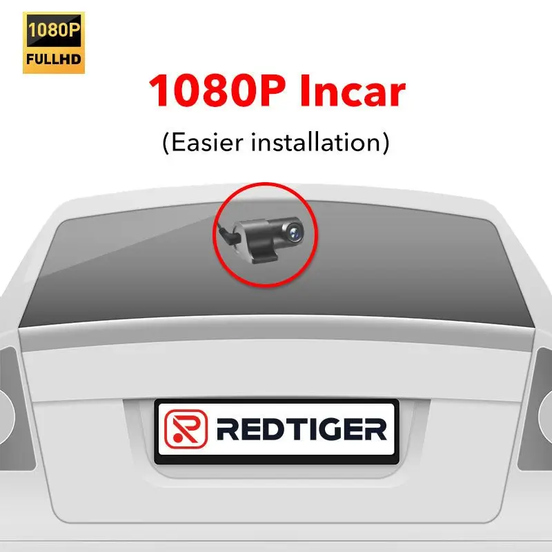 Redtiger F17 3-Channel 5G Wifi Dash Cam-Refurbished - Image 3