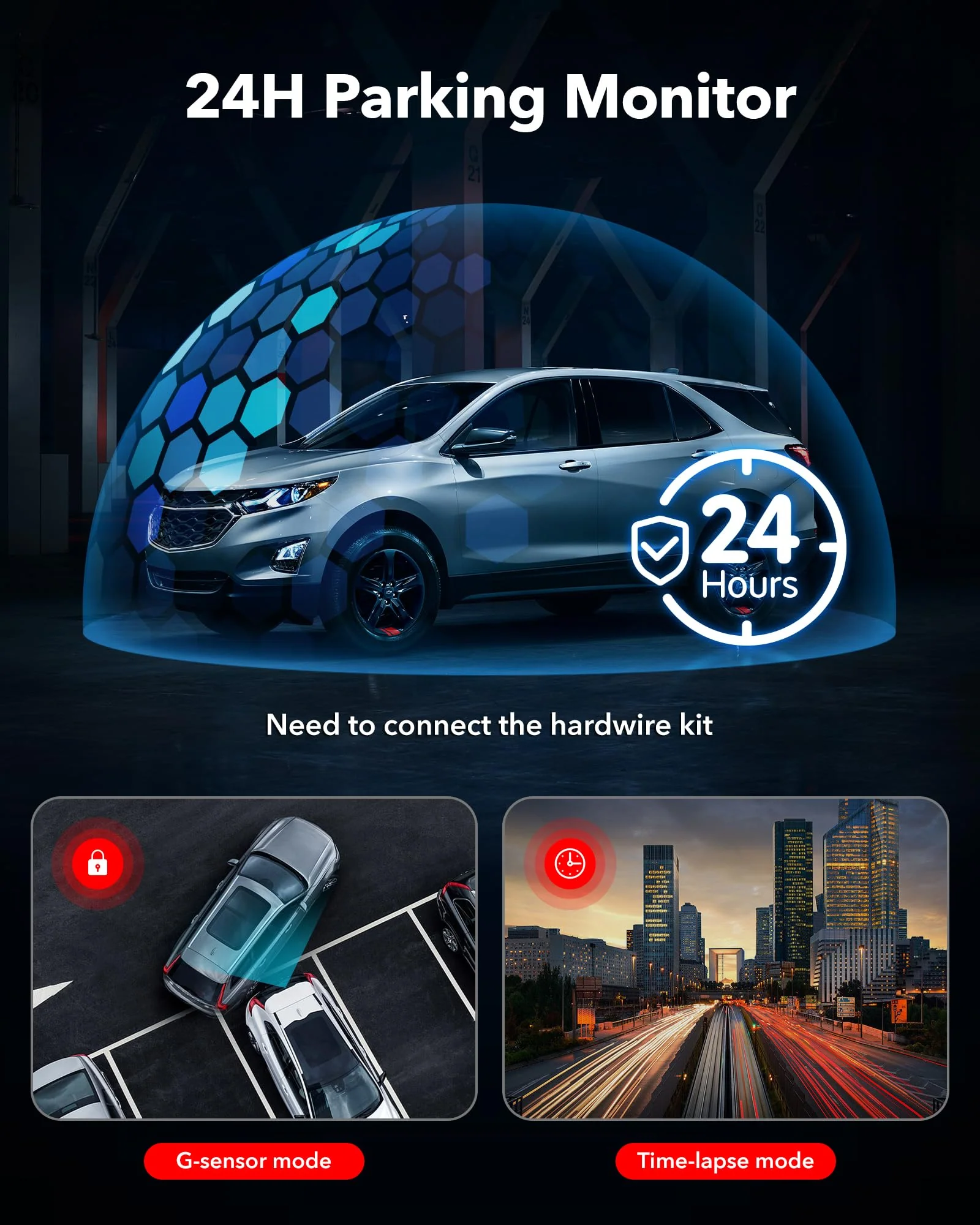 Redtiger F7NP 4K Front Rear Dash Cam-Refurbished - Image 6