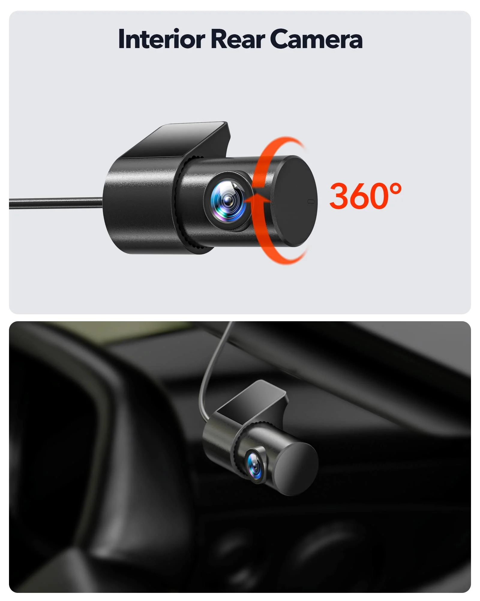 REDTIGER Dash Cam, 4K Front and 1080P Rear Car Dash cam with WiFi & GPS, App Control, Night Vision, Free 32GB Card - Image 7