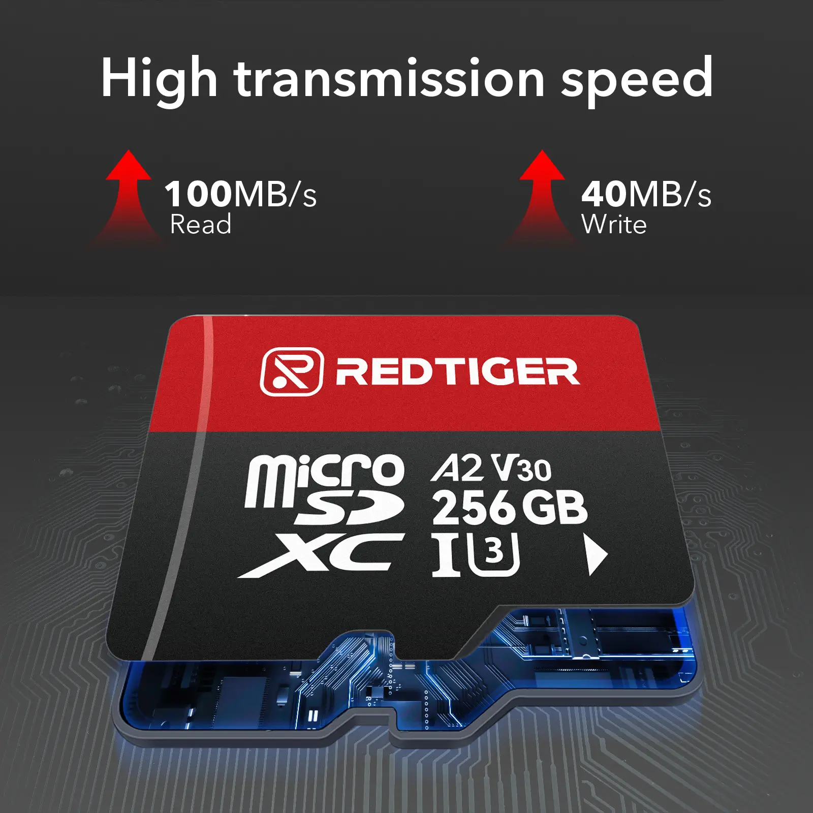 Redtiger 256GB SD Card For Dash Cam Class 10 U3 - Image 4
