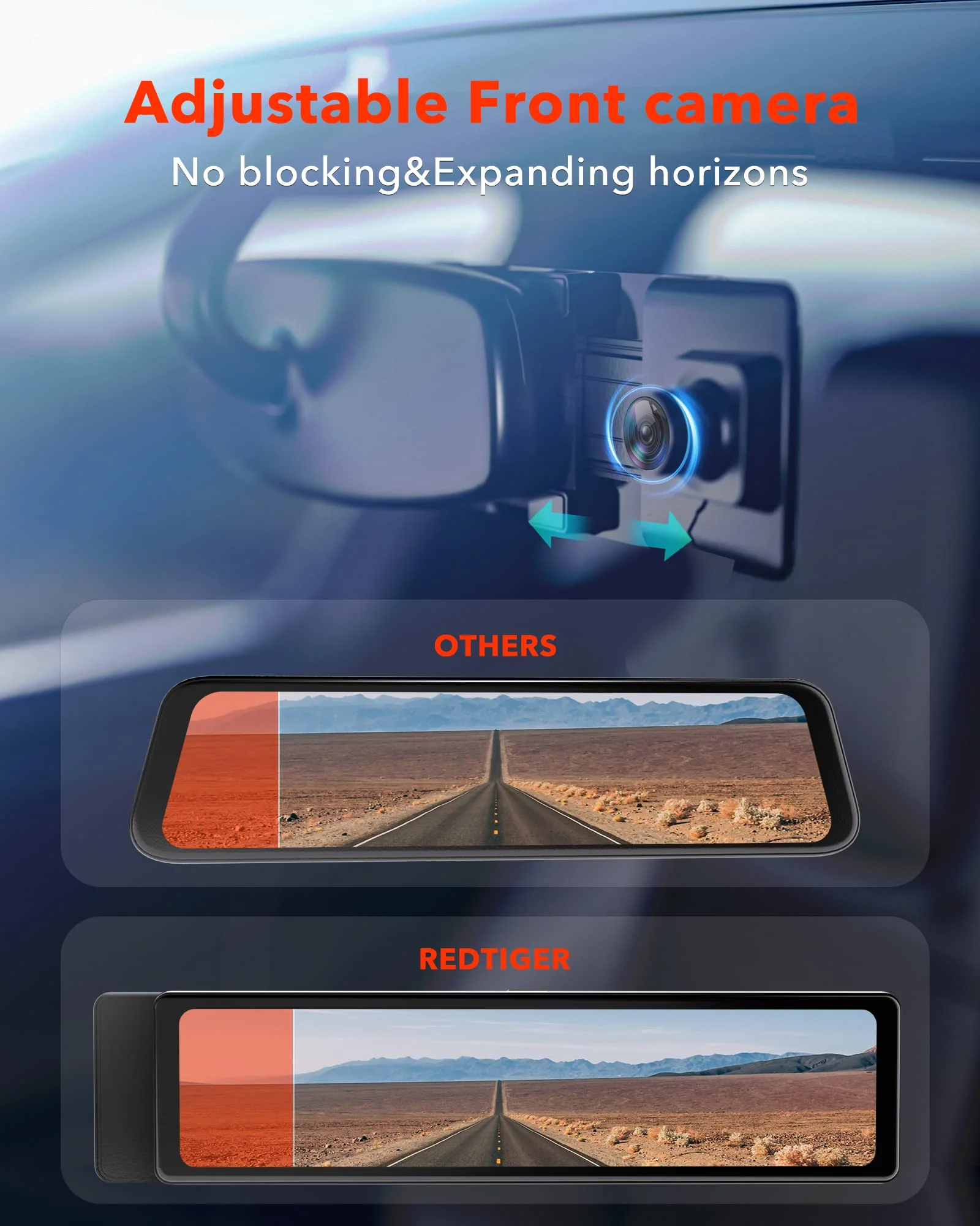 Redtiger T27 4K+2.5K Touchscreen Smart Parking Assist Dash Cam - Image 8