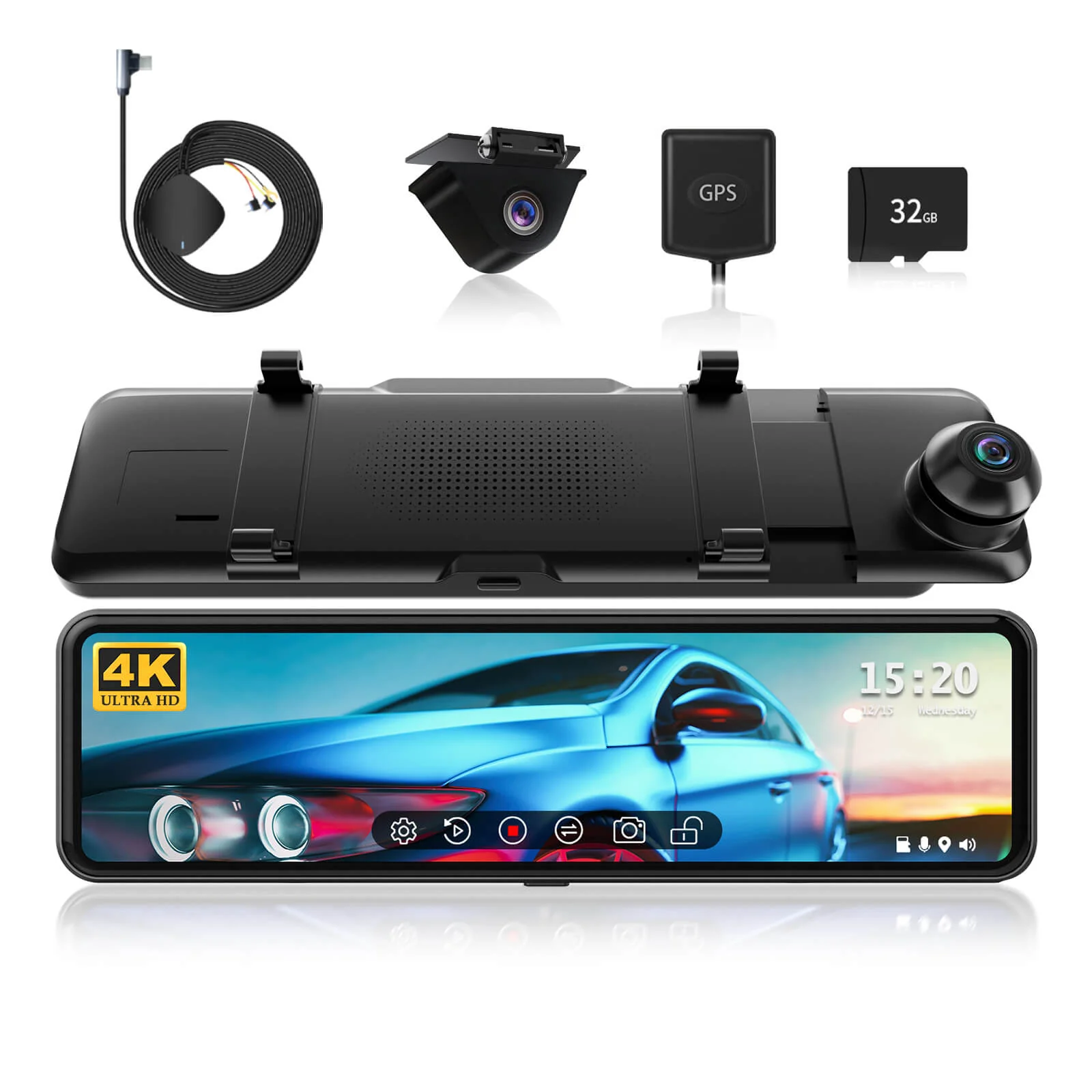Redtiger T700 Mirror Dash Cam - Image 13