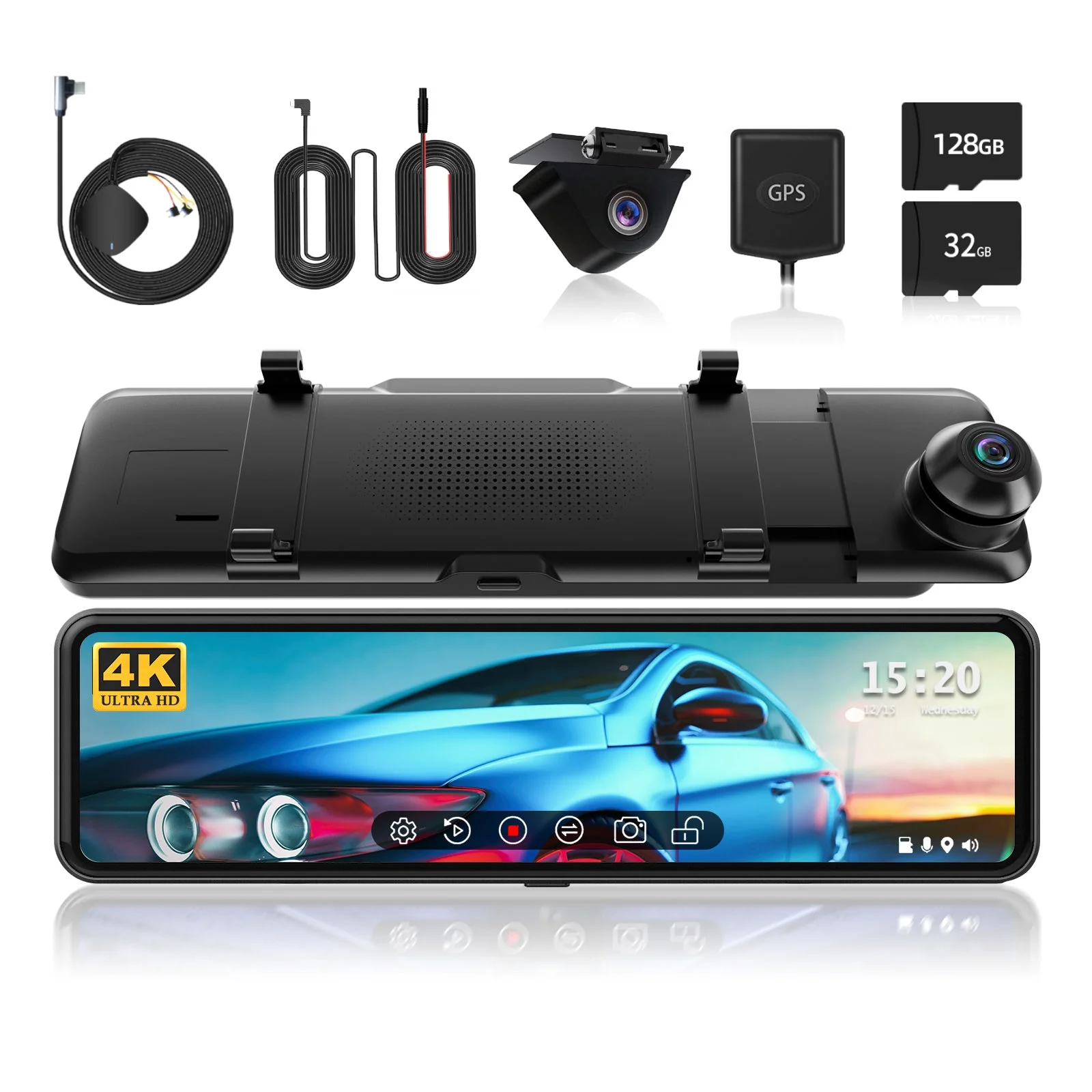 Redtiger T700 Mirror Dash Cam - Image 16