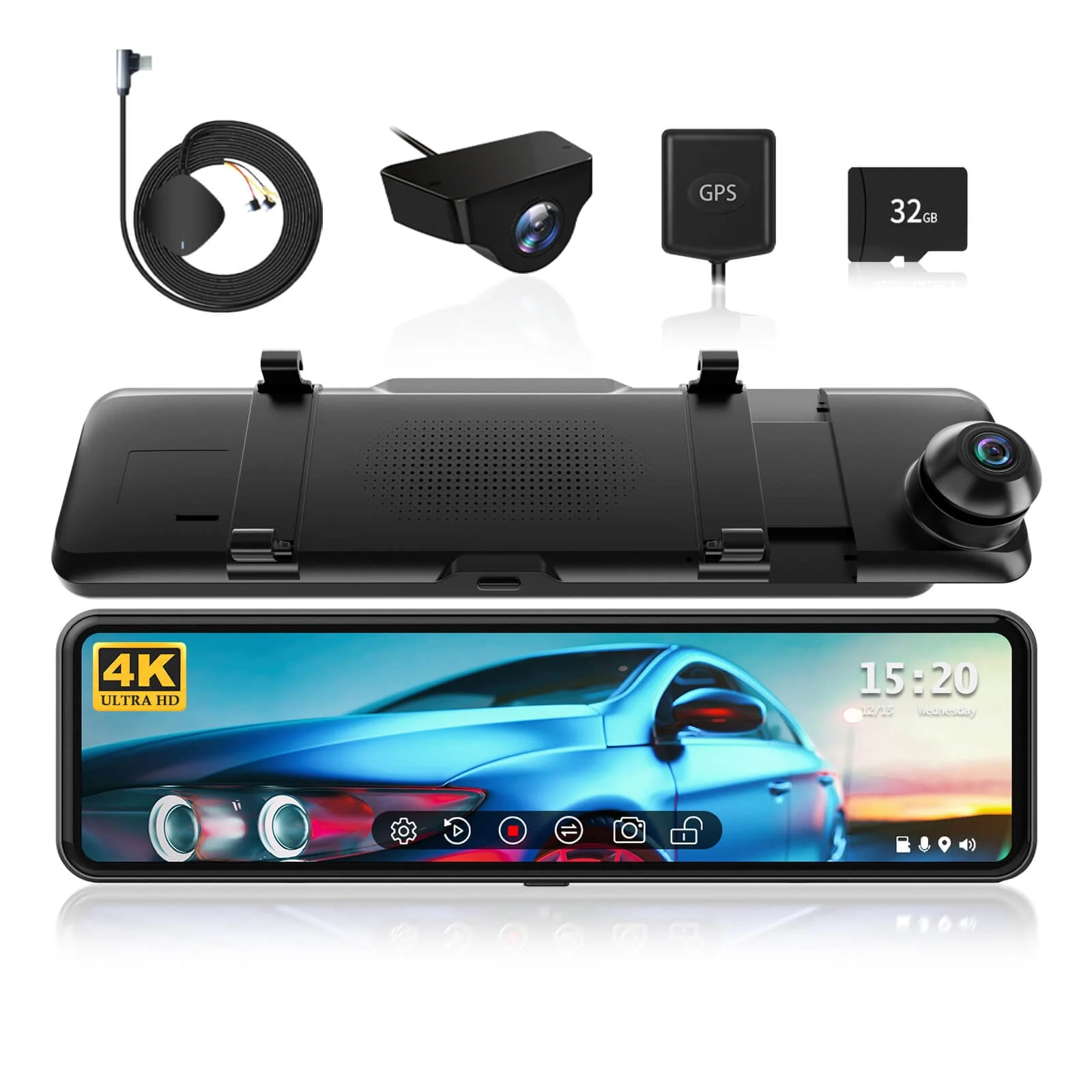 Redtiger T700 Mirror Dash Cam - Image 18